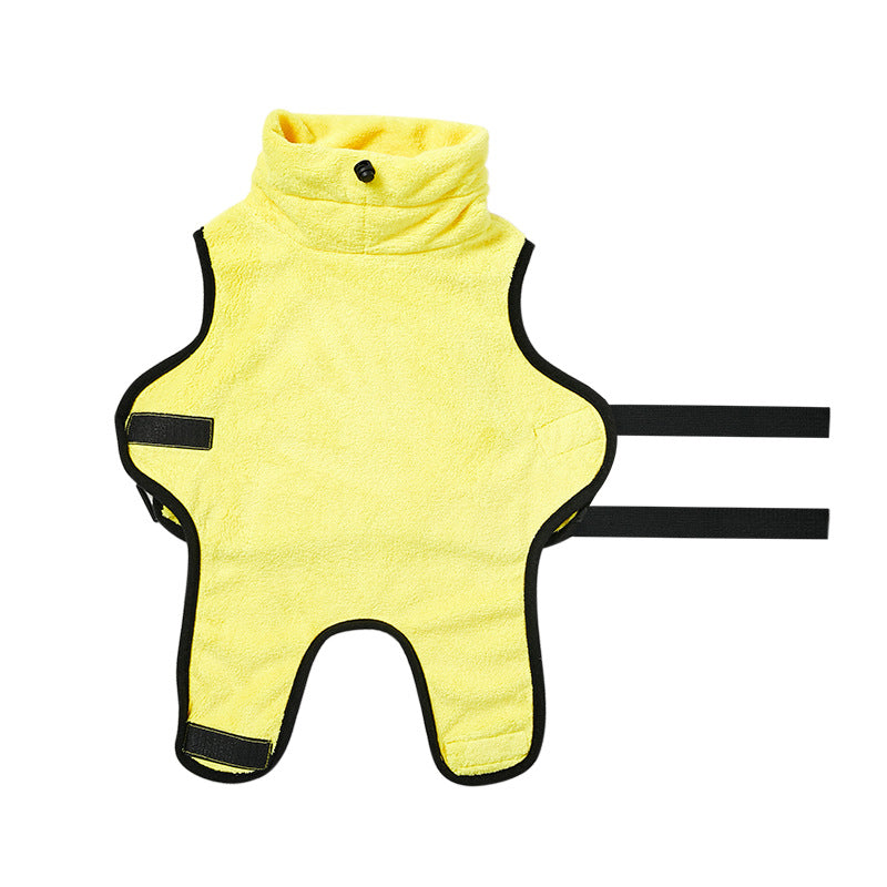 Thick Microfiber Absorbent Dog Bathrobe
