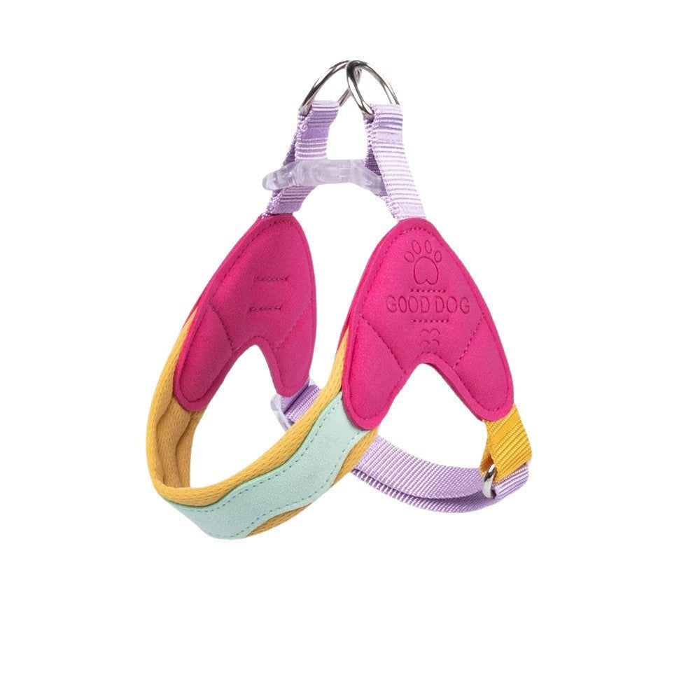 Vest-Style Dog Harness with Chest Strap