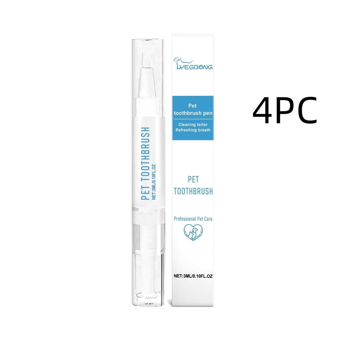 Soft Pet Toothbrush Pen