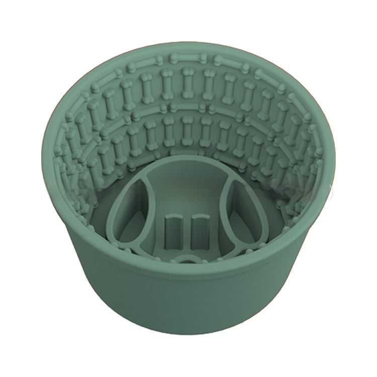 Soft And Durable Silicone Dog Food Bowl Multi-Purpose Design