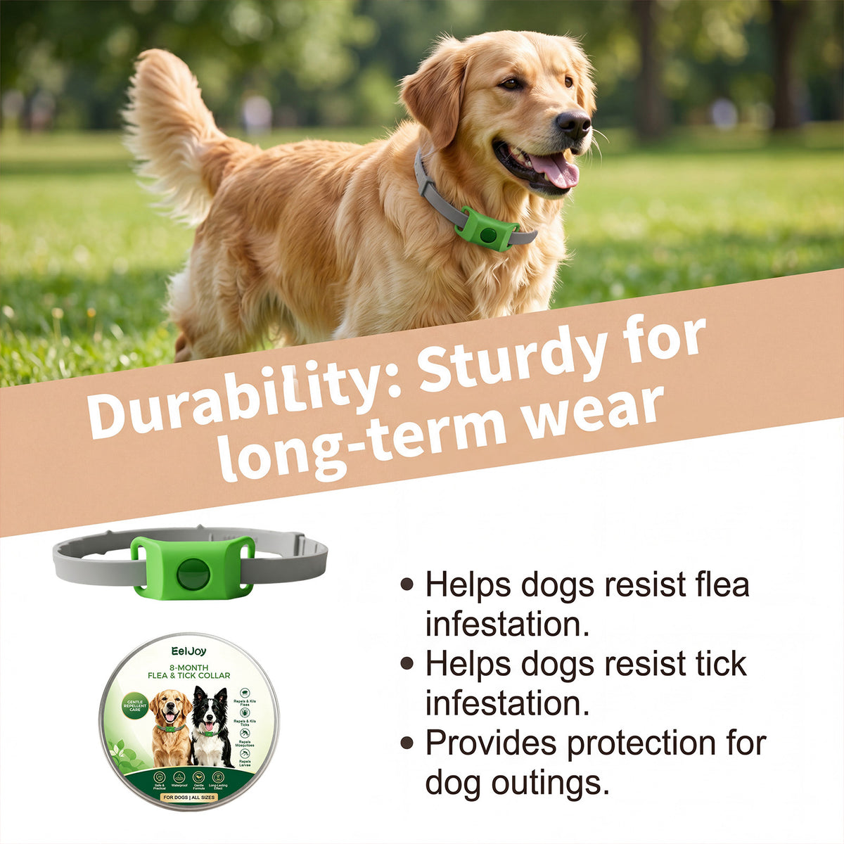 Flea and Tick Collar for Dogs