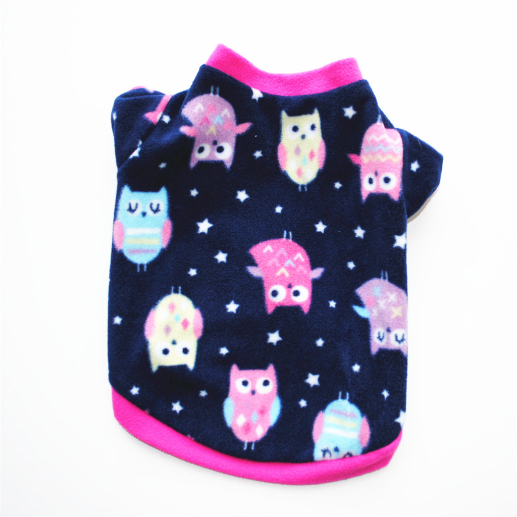 Dog Christmas Clothing Optional Classic Pattern Christmas Hat Ginger Cake Autumn And Winter Pullover Fluffy Jacket Warm Hoodie