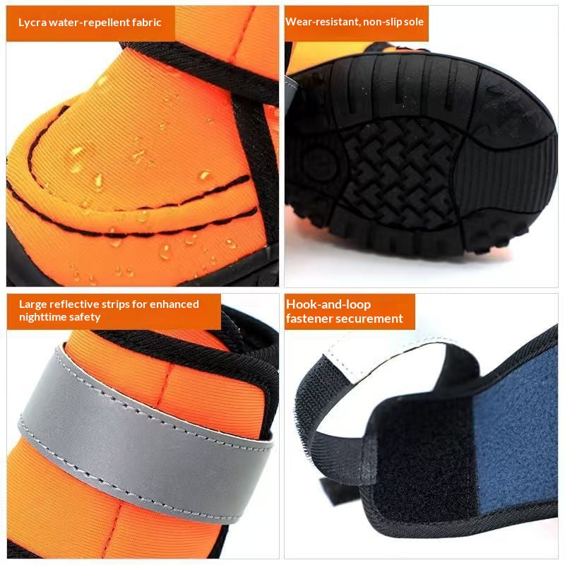 Four Outdoor Sports Pet Shoes