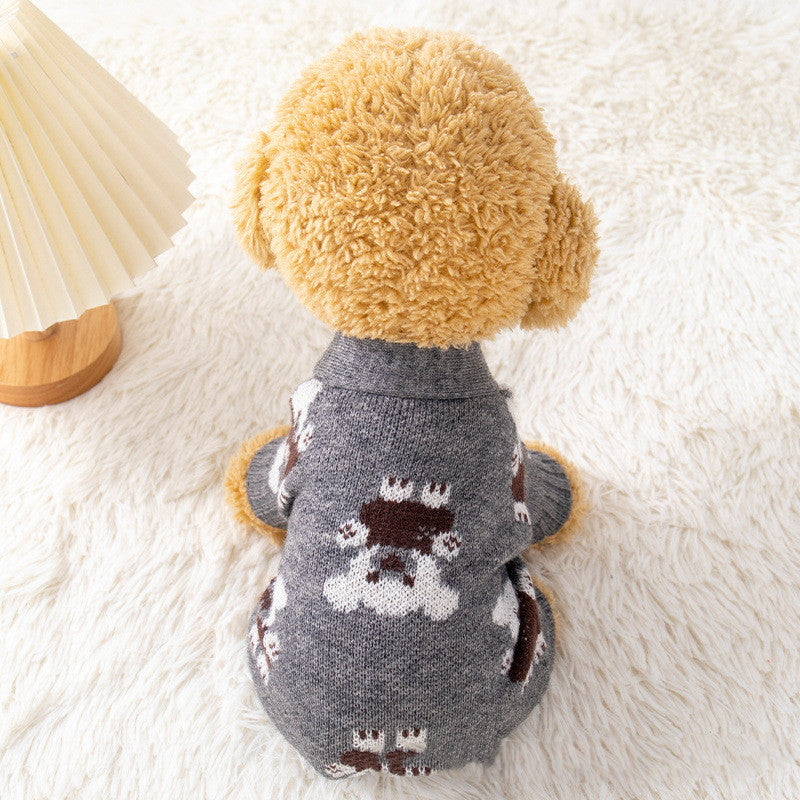 Cute Casual Small Dog Sweater