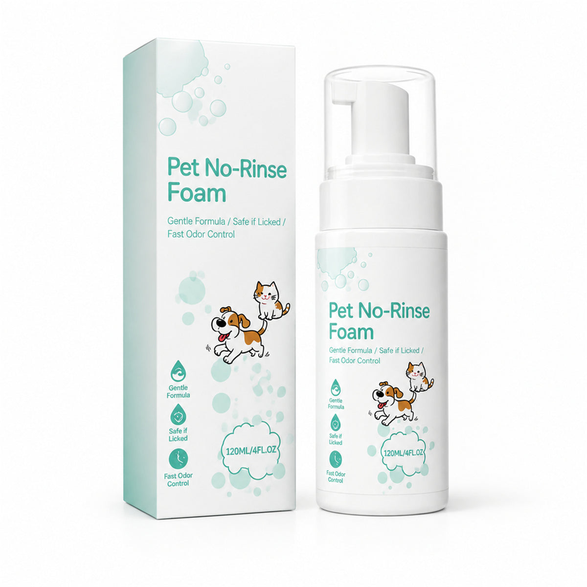 Pet Wash-Free Cleaning Mousse