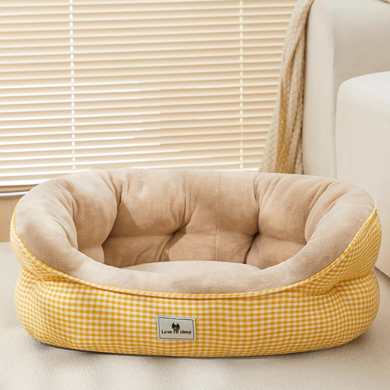 Four Seasons Universal Kennel Removable And Washable Warm Dog Sofa