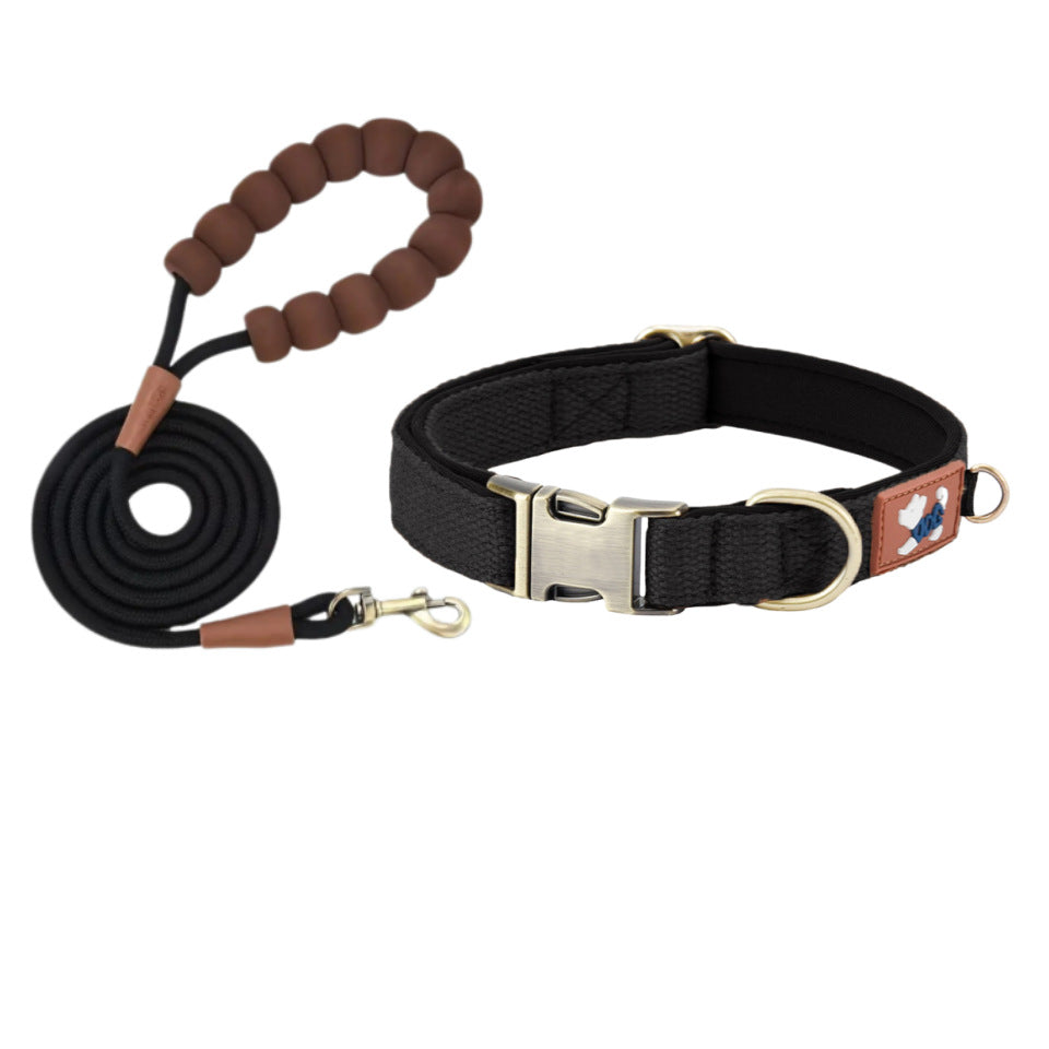 Adjustable Dog Collar With Cotton Lining