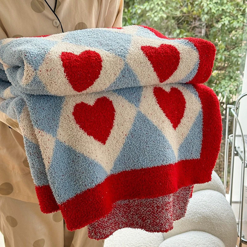 Nap Sofa Office Shawl Air-Conditioning Warm Blanket
