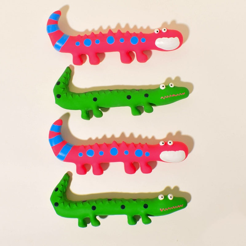 Pet Latex Lizard Bite-Resistant Molar Dog Toy