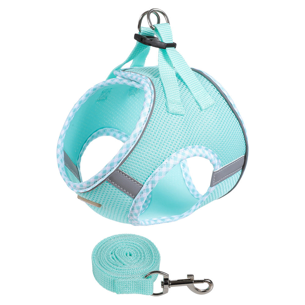 Wrap-Style Pet Harness And Leash