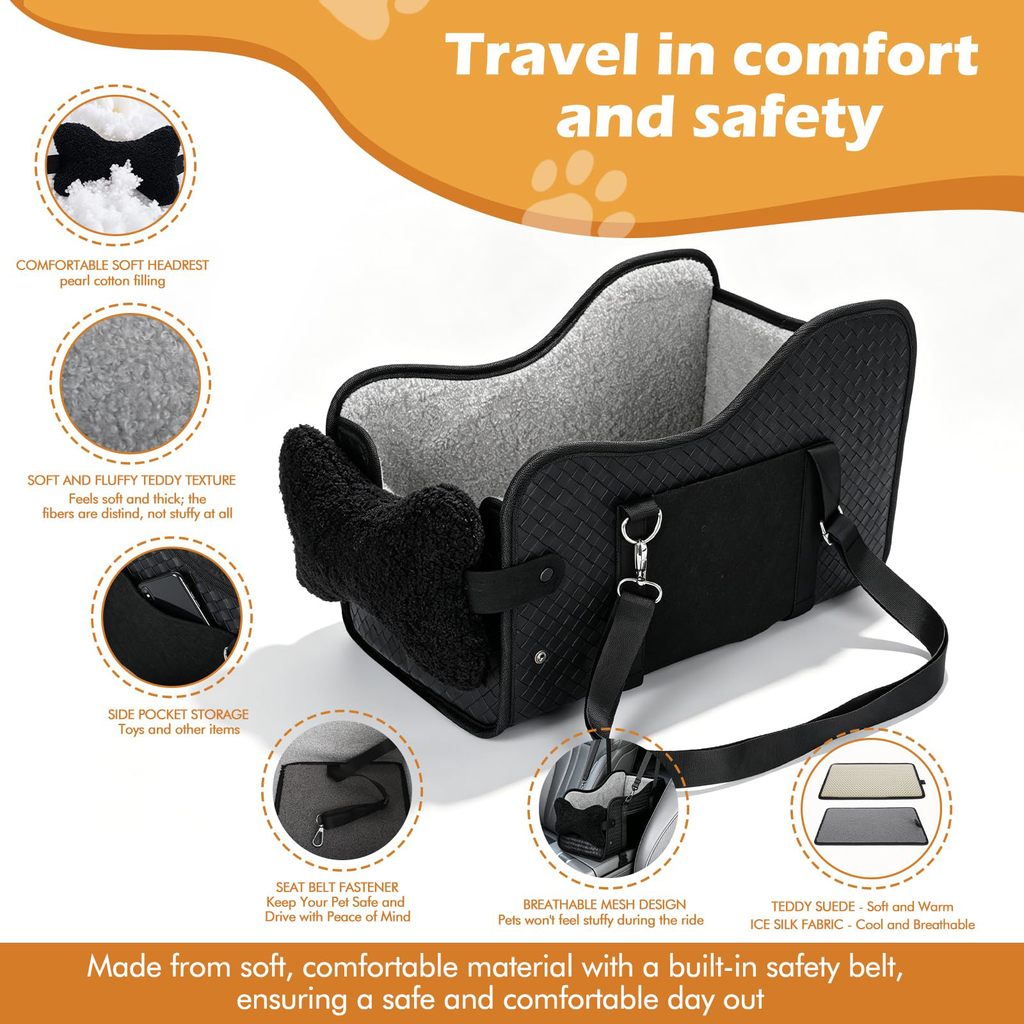 Center Console Dog Booster Seat
