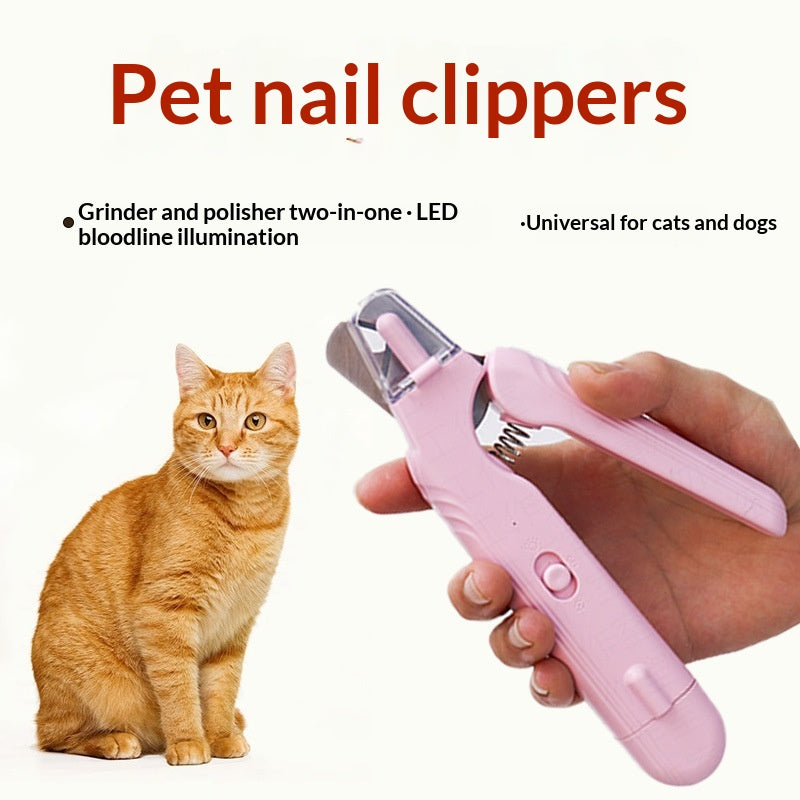 2-In-1 Electric LED Nail Clipper
