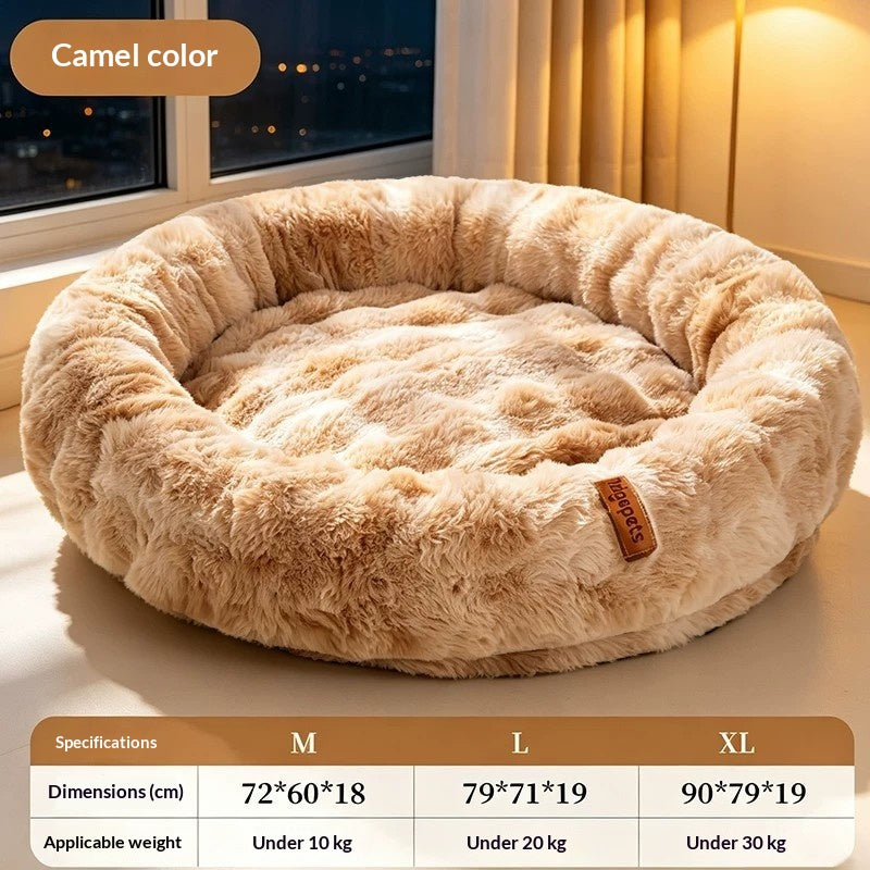 Detachable And Washable Warm Dog Bed