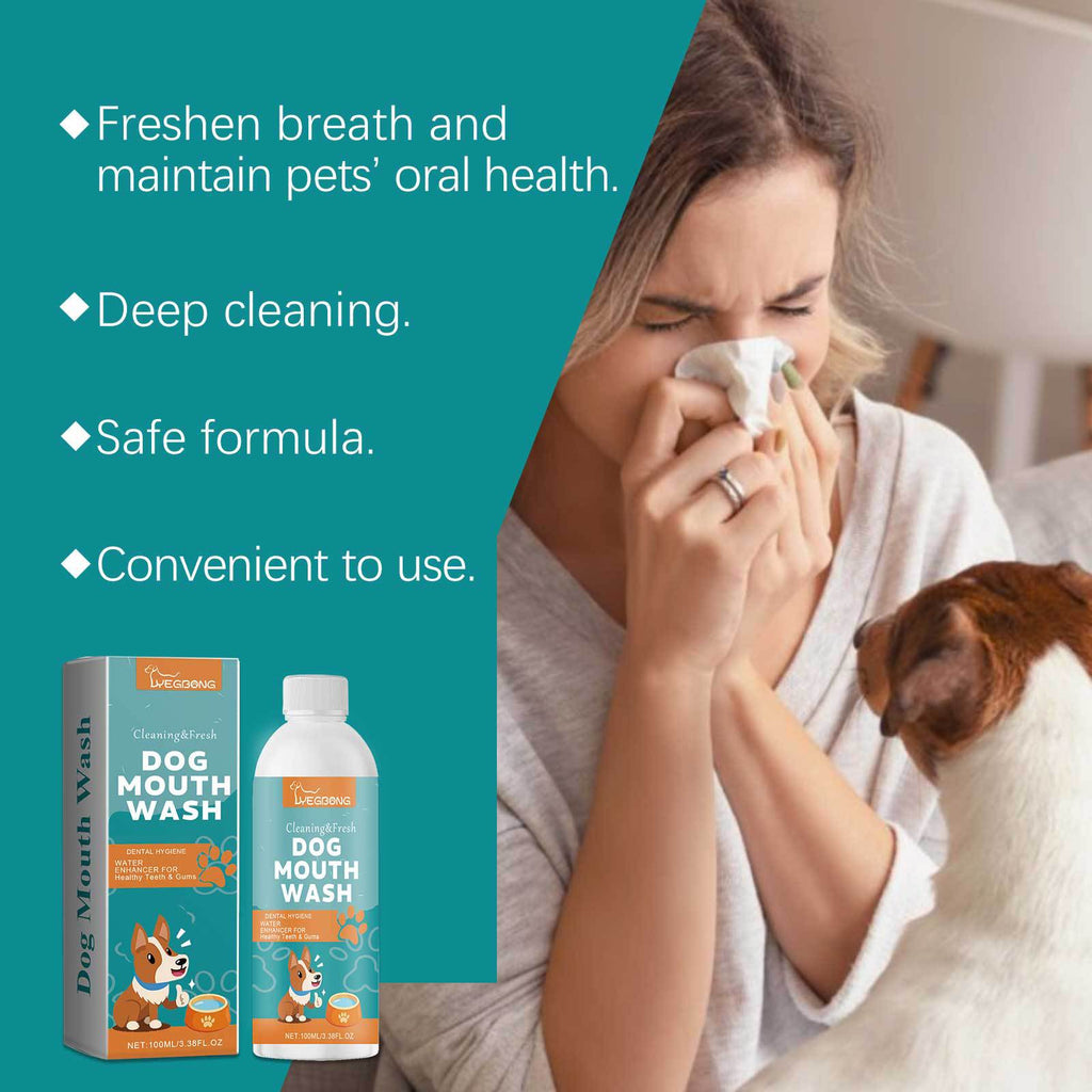 Dog Mouthwash For Removing Tartar And Bad Breath