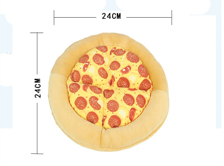 Pet Toy Sound Paper Pizza Strong And Bite Resistant