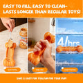 2-Piece Set Of Dog Lick Bones Slow-Feeding Durable Chewable Teeth-Cleaning Toys