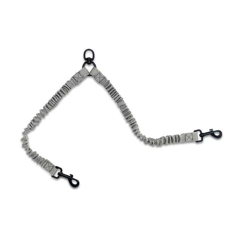 Double-Ended Retractable Reflective Dog Leash