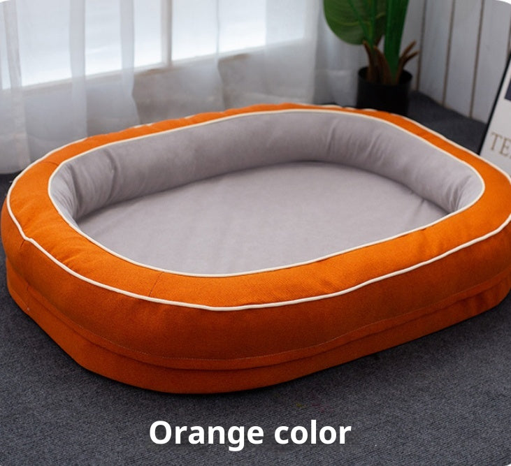 Kennel Four Seasons Universal Oval Large Removable Pet Bed