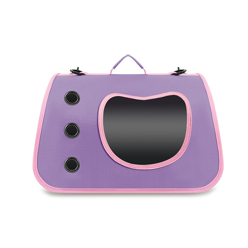 Pet Outing Portable Crossbody Breathable Large Capacity Single-Shoulder Bag