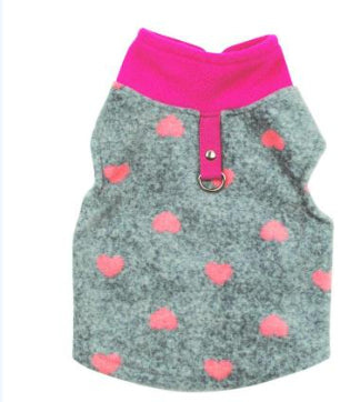 Dog Christmas Clothing Optional Classic Pattern Christmas Hat Ginger Cake Autumn And Winter Pullover Fluffy Jacket Warm Hoodie