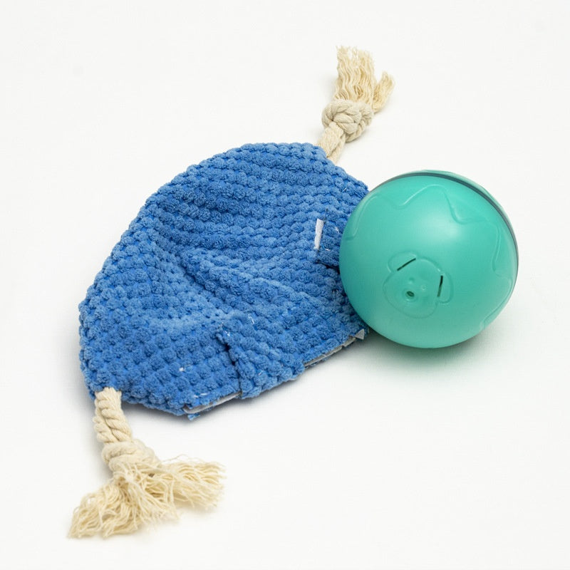 Self-Entertaining Ball Unbite Electric Remote-Controlled Jumping Dog Toy