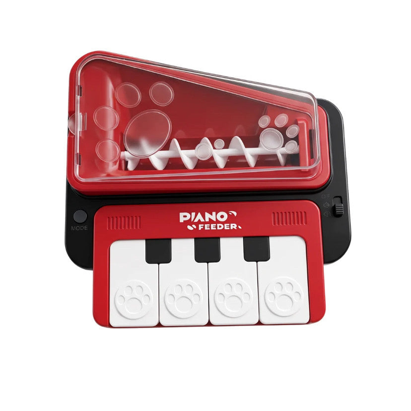 Piano-Style Sound-Making Cat Feeder
