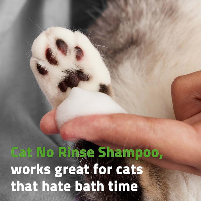 Pet Wash-Free Cleaning Hair Skin Deodorant Fragrance Dry Cleaning Foam