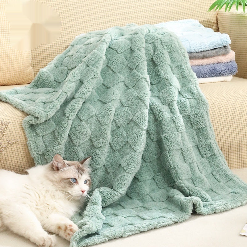 Warm Sleeping Dog Blanket Bed