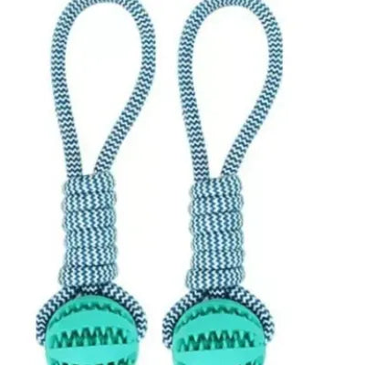 Interactive Rubber Rope Chew Toy Ball