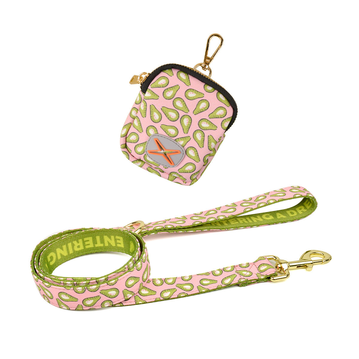 Cute Pet Hand Holding Rope Garbage Container Suit