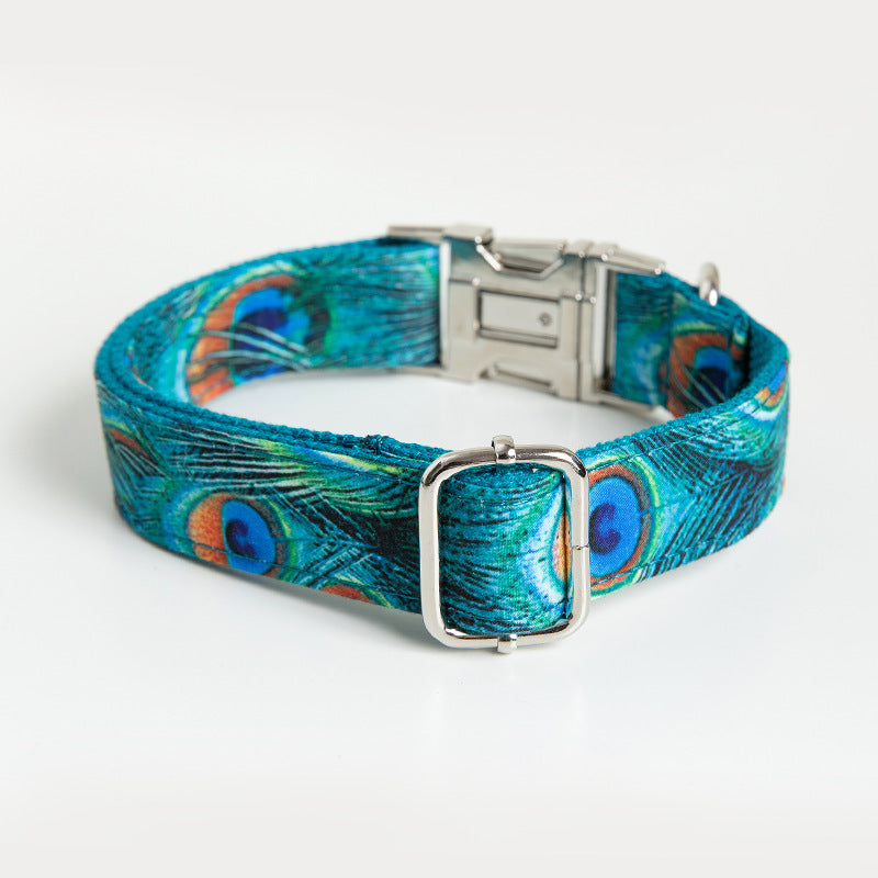 Zinc Alloy Buckle Large Dog Collar